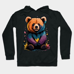 Bear Portrait Hoodie